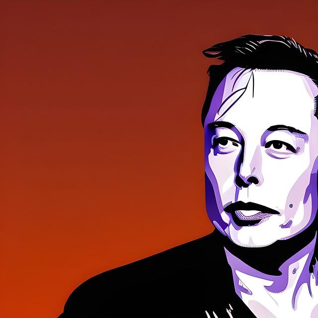 elon musk, man, portrait