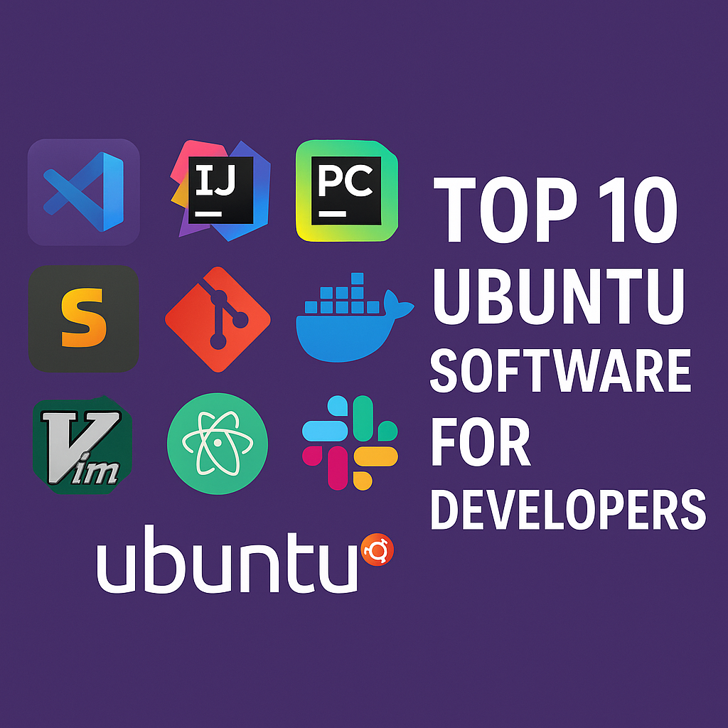 Top 10 Ubuntu Software for Developers: A Curated List of the Best Applications for Coding, from IDEs to Utilities that Boost Productivity